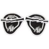 Palm Grip Pads Negro/Gris
