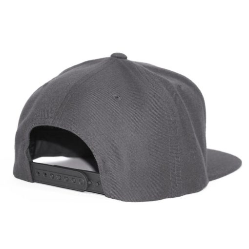 RF LOGO FLAT BILL HAT - GRAY/ORANGE - Imagen 2