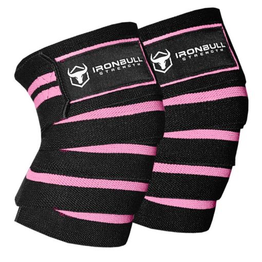 Iron Bull Knee Wraps Pink