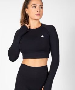 Hilton Seamless Long Sleeve - Black