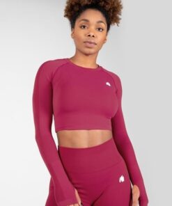Hilton Seamless Long Sleeve - Fuchsia