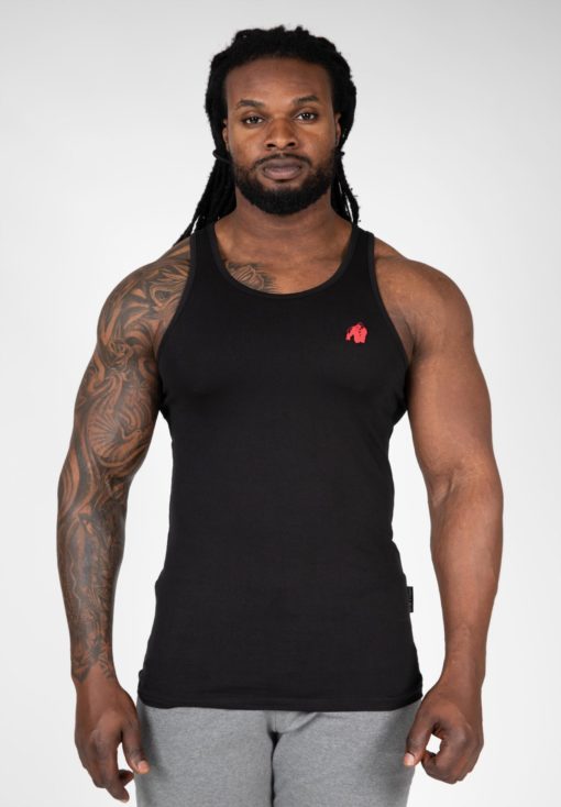 Adams Stretch Tank Top - Black - Imagen 4