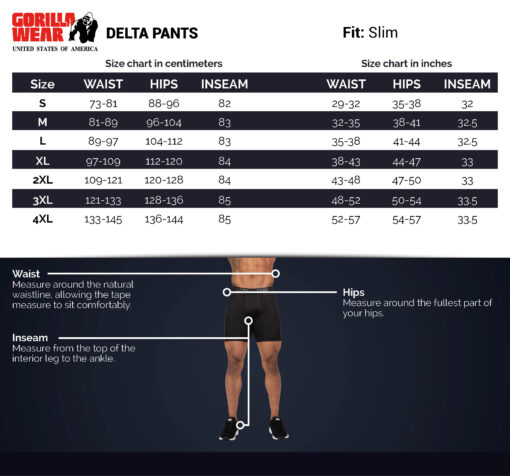 Delta Pants - Black - Imagen 4