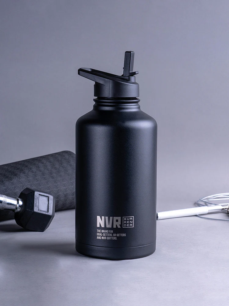 NVR Titan Bottle 64 oz - Matte Black