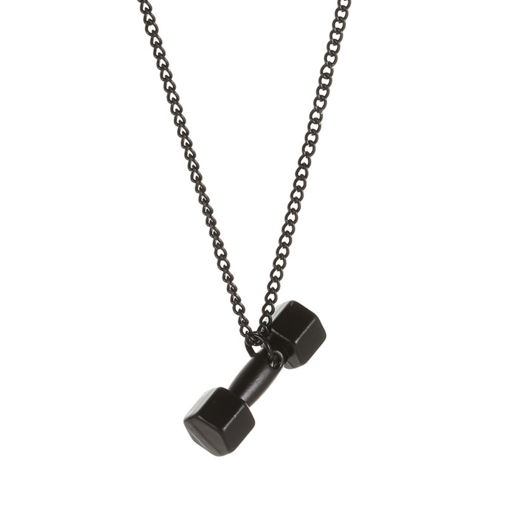 Collar Mancuerna Pequeña - Negro