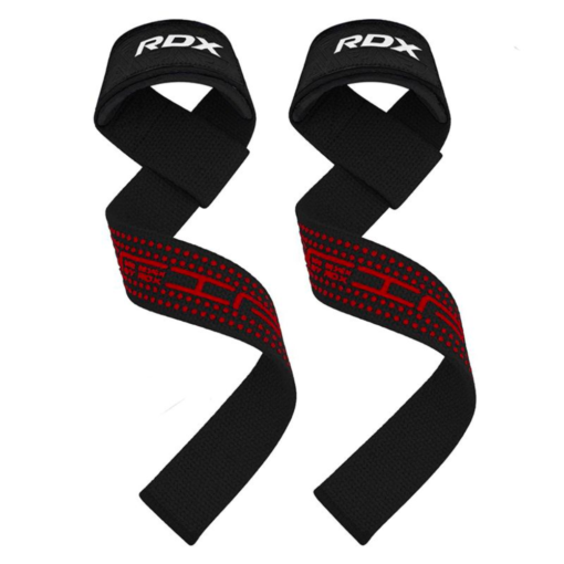 RDX Gym Cotton Gel Straps - Black
