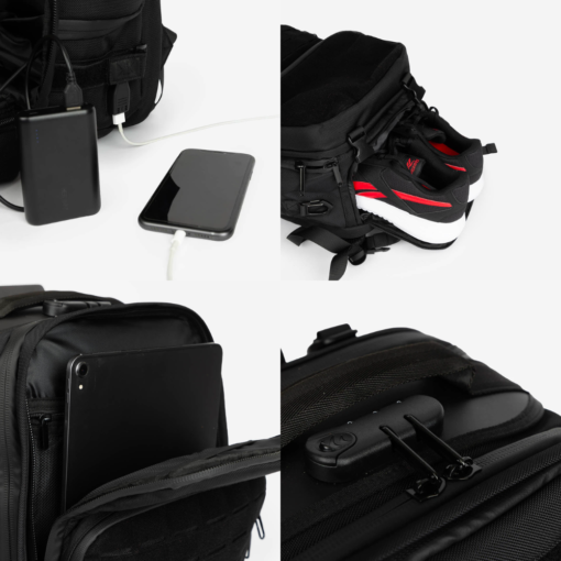 Picsil Tactical Maverick 40L - Negro - Imagen 4