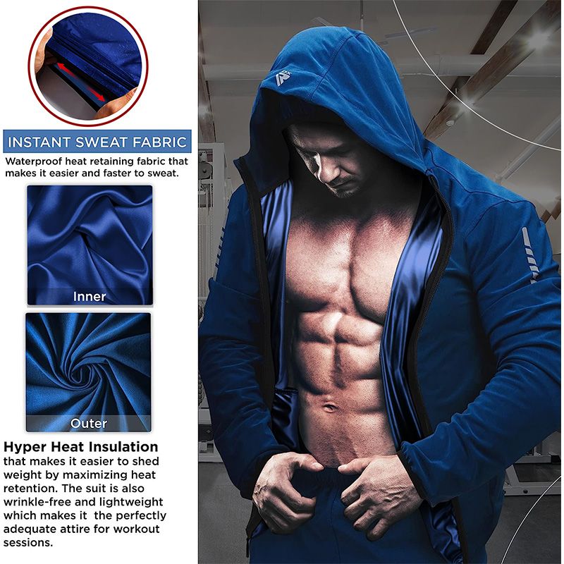 RDX H2 Weight Loss Sauna Suit - Imagen 3