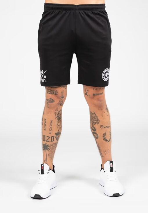 Vernon Track Shorts - Black - Imagen 3