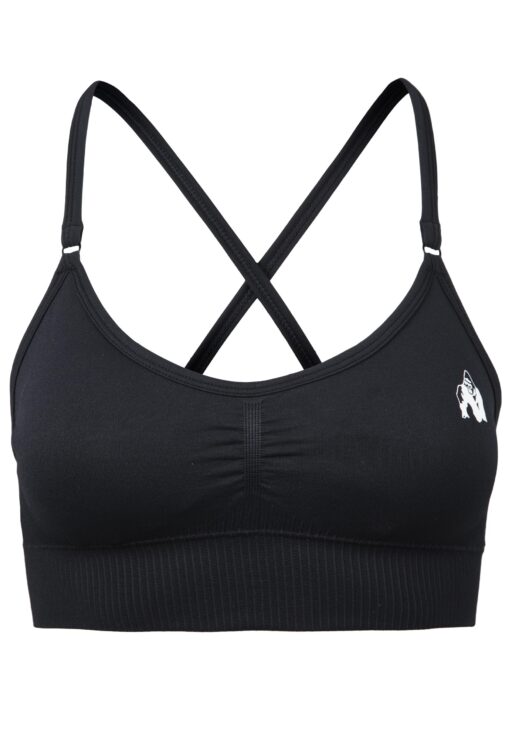 Olivia Sports Bra - Black - Imagen 2