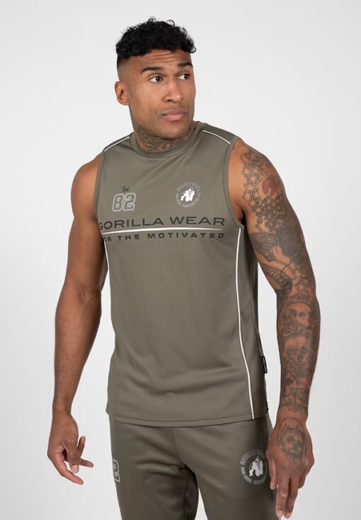 Broxton Tank Top -  Army Green