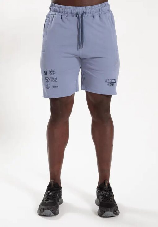 Lopez Shorts - Stonewash Blue