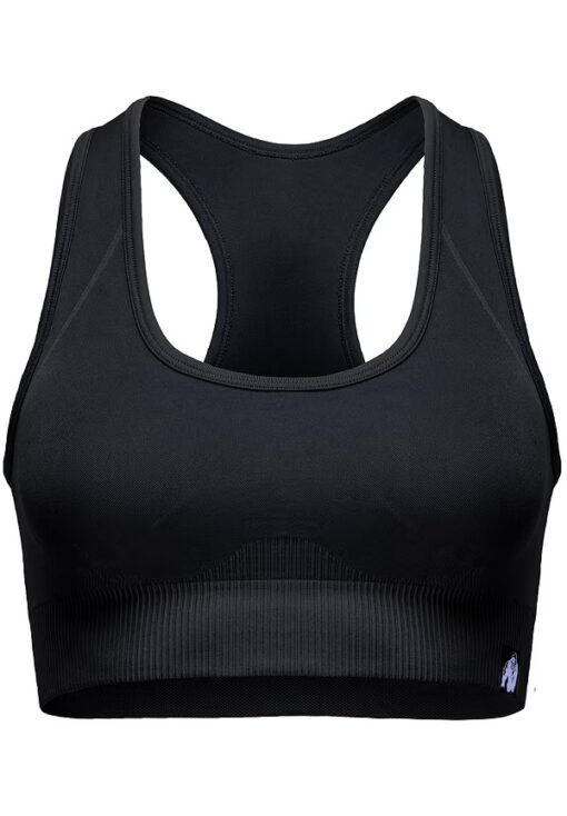 Yava Seamless Sports Bra - Black - Imagen 2