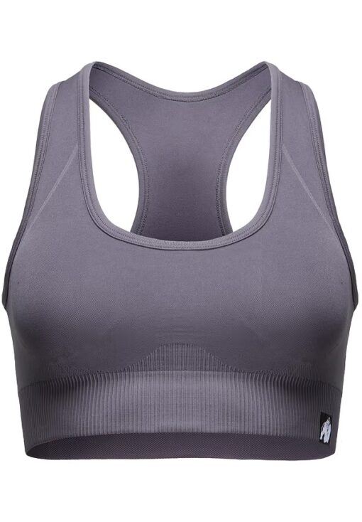 Yava Seamless Sports Bra - Gray - Imagen 2