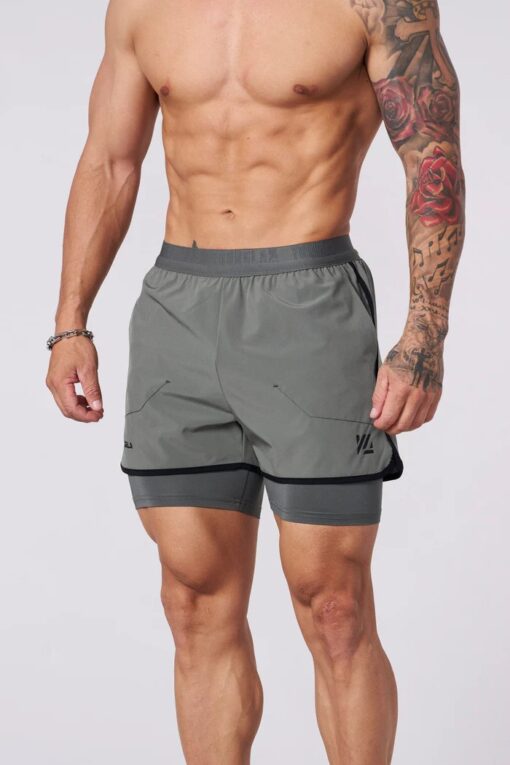 YLA 154 - Ultimate Lifting Shorts - GunMetal