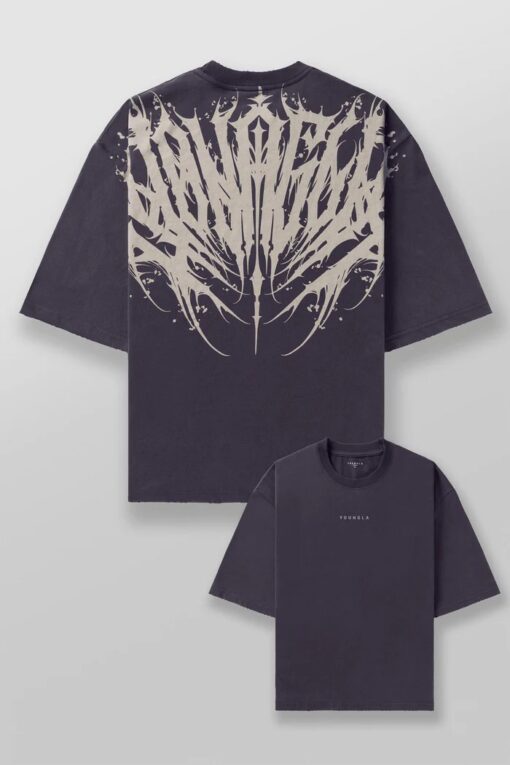 YLA 4185 - Chaos Tees - Purple Wash