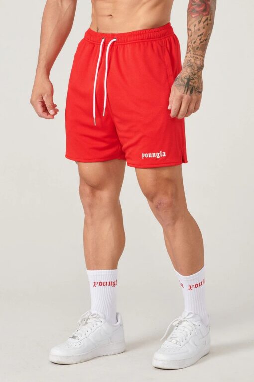 YLA 134 Game-Time Shorts & Socks Set - Red