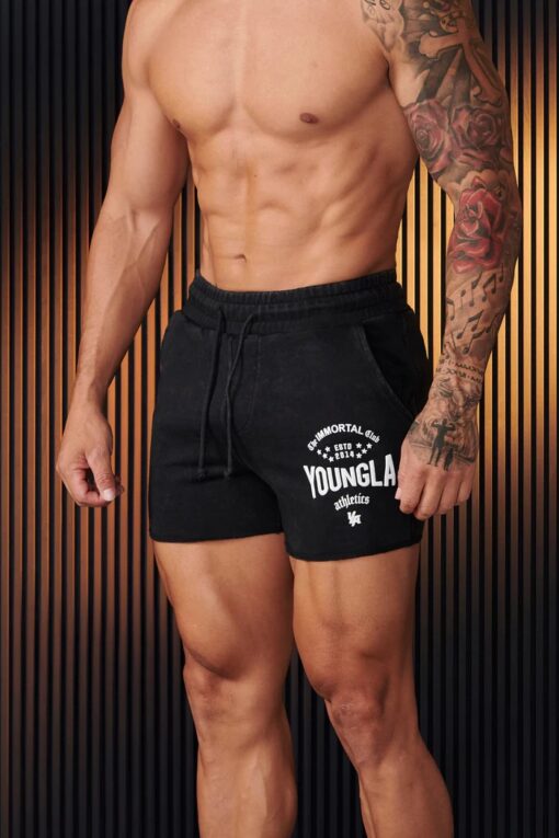 YLA 152 - Immortal Shorts - Black Wash