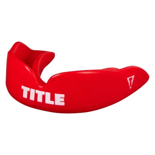 TITLE Boxing Super Shield X2 Adult Mouthguard - Red