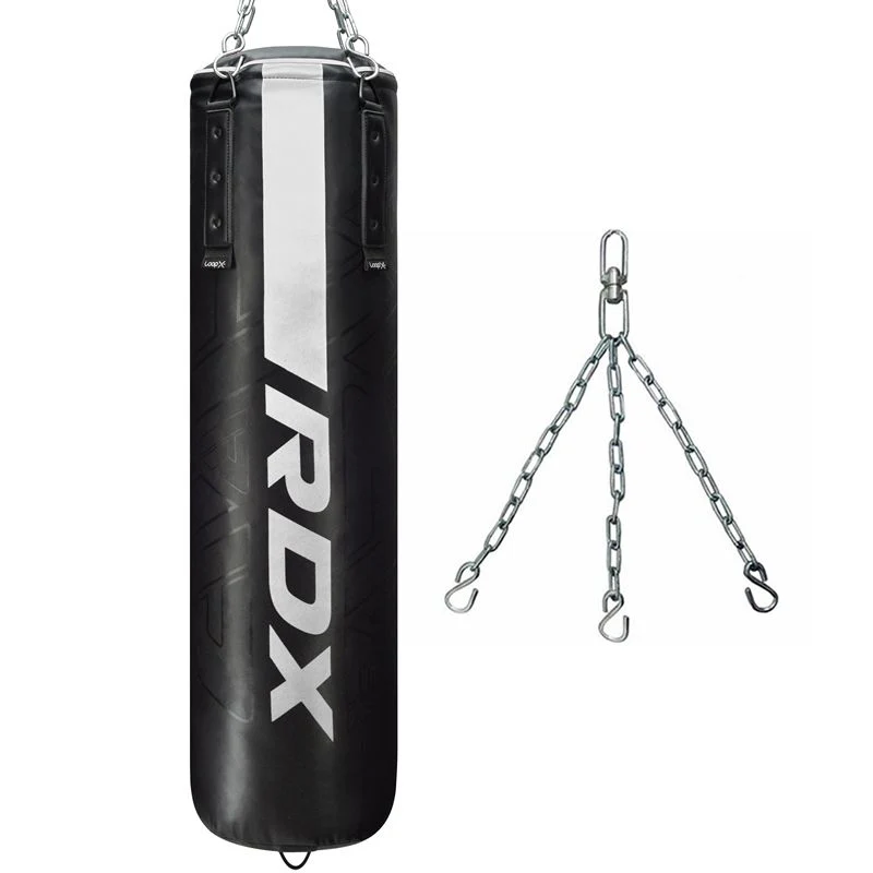 RDX F6 PUNCH BAG 1.2M - WHITE/BLACK