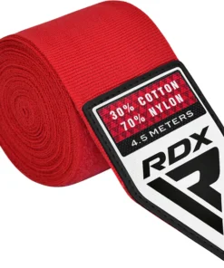 Alternative view of RDX RB Professional Boxing Hand Wraps -  Red