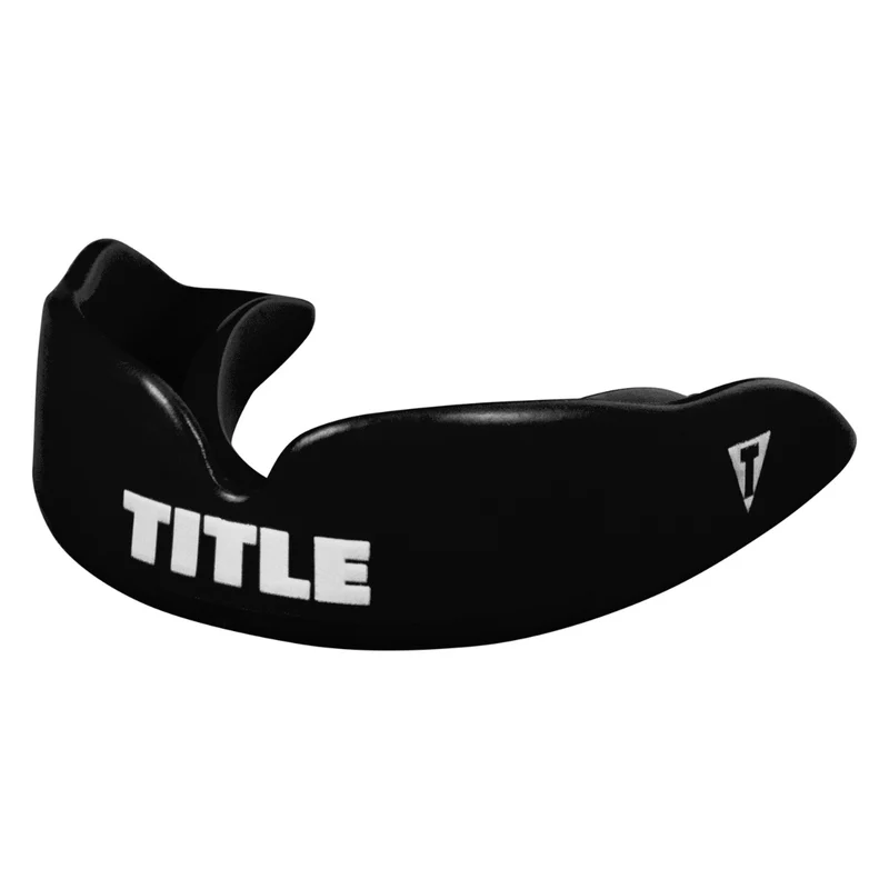 TITLE Boxing Super Shield X2 Adult Mouthguard - Black