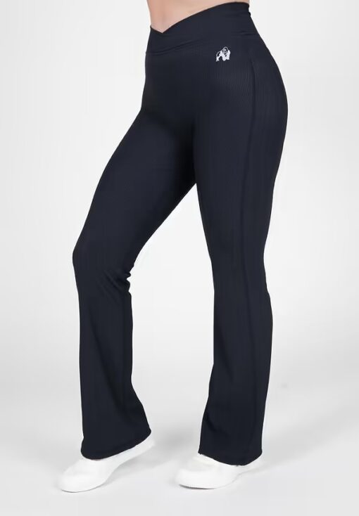 Carmen Flared Leggings - Black