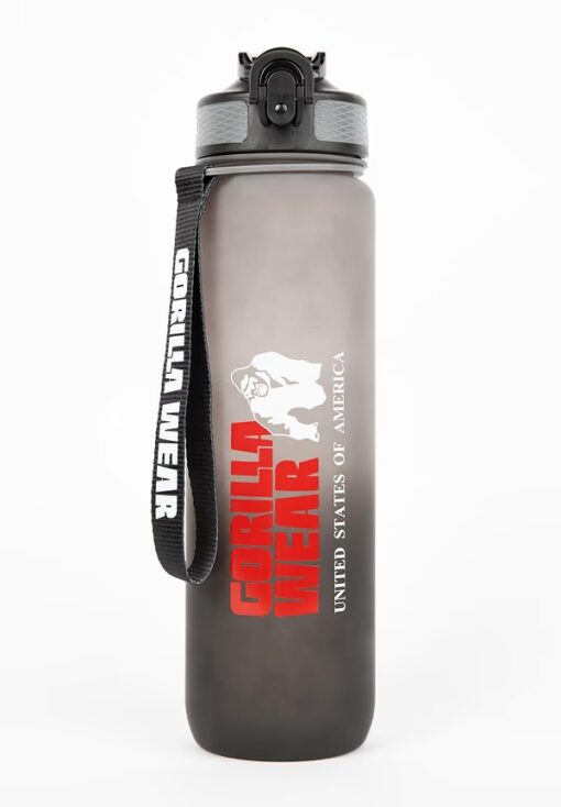Gradient Water Bottle - Black/Gray