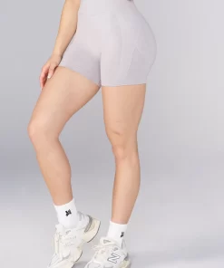 YLA W148 Curve  Shorts Grey