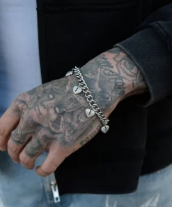 RGMNT The Broken Hearts Bracelet - Silver RG399S