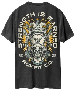 Alternative view of RF Strength Is Earned - T-Shirt