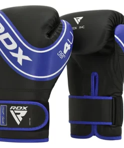 RDX 4B Robo Kids Training Boxing Gloves - Blue/Black