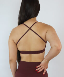 Alternative view of Blast Aero Top - Burgundy