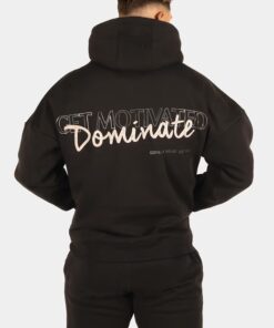 Alternative view of GW Jordan Oversized Hoodie - Black