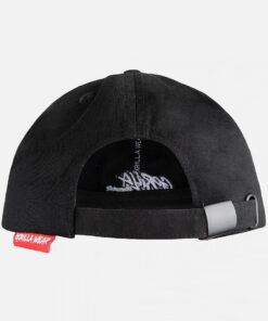 Alternative view of GW Galway Distressed Cap - Black