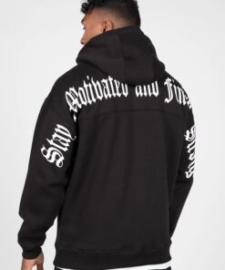 GW Utah Zipped Hoodie - Black