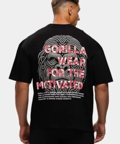 GW Macon T-Shirt Oversized - Negro