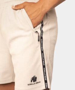 Alternative view of GW Harvey Track Shorts - Beige