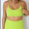 Blast Strap Top Lime