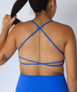 Alternative view of Blast Strap Top Neon Blue