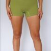 Blast Booty Short Moss Green