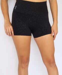 Alternative view of Blast Booty Short Leopard