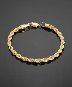 RGMNT The Rope Bracelet 5mm - Gold RG322
