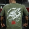 SC Oversized Bodybuilding Wolf - Moss Green