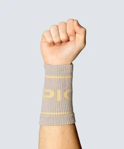 Alternative view of Picsil Cotton Wristband Taupe