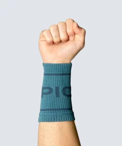 Alternative view of Picsil Cotton Wristband Aqua