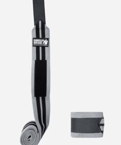 Alternative view of GW Knee Wraps - Gray