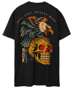 RF Hurt Less, Hustle More Active Tee