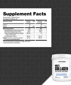 Alternative view of NutraBio Multicolágeno 40 servidas