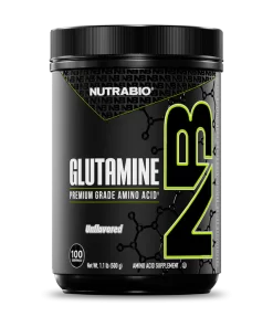 NutraBio Glutamina 100 servidas